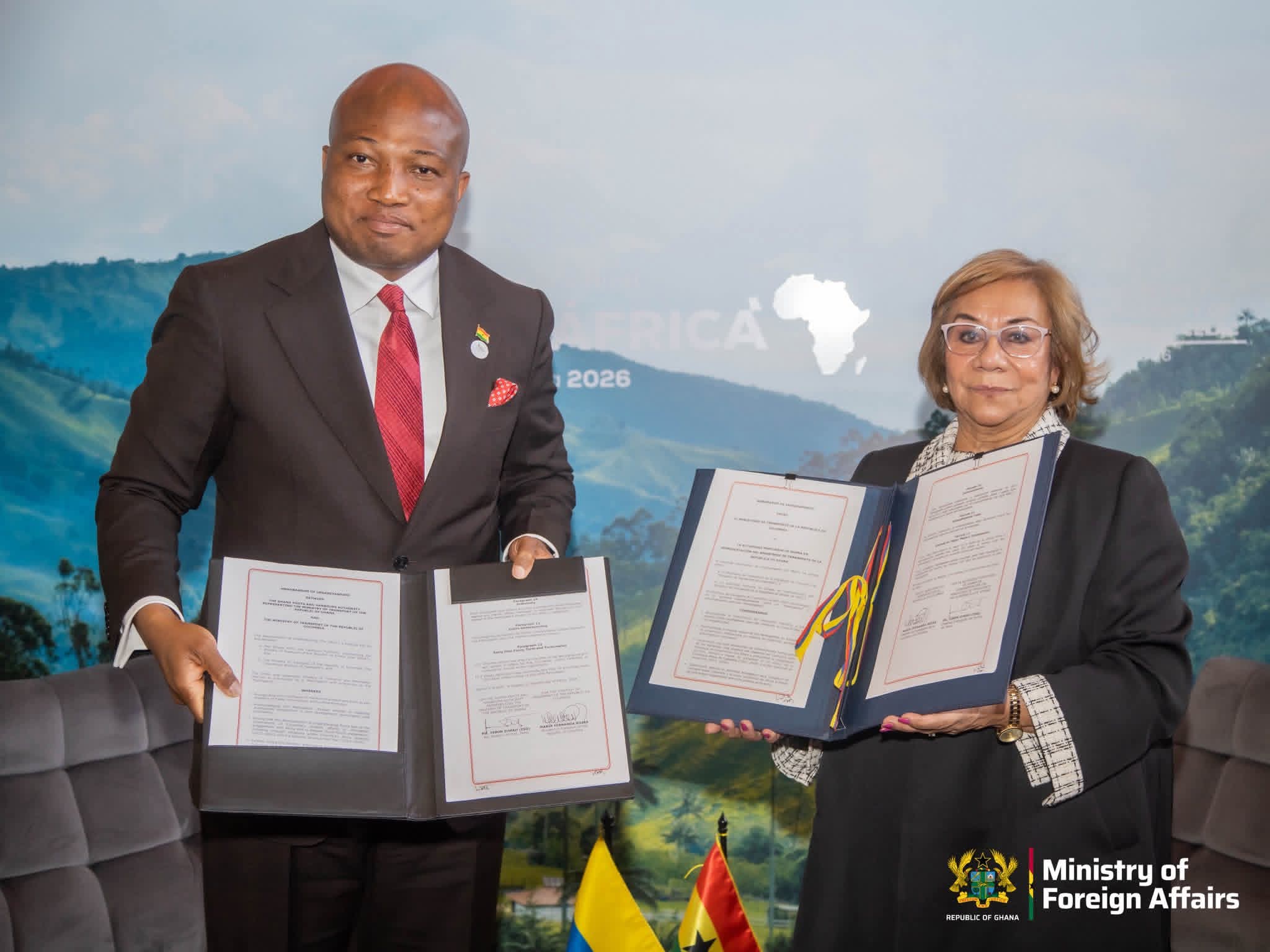 Ghana–Colombia Sign Maritime Trade Agreement to Link Tema and Cartagena Ports