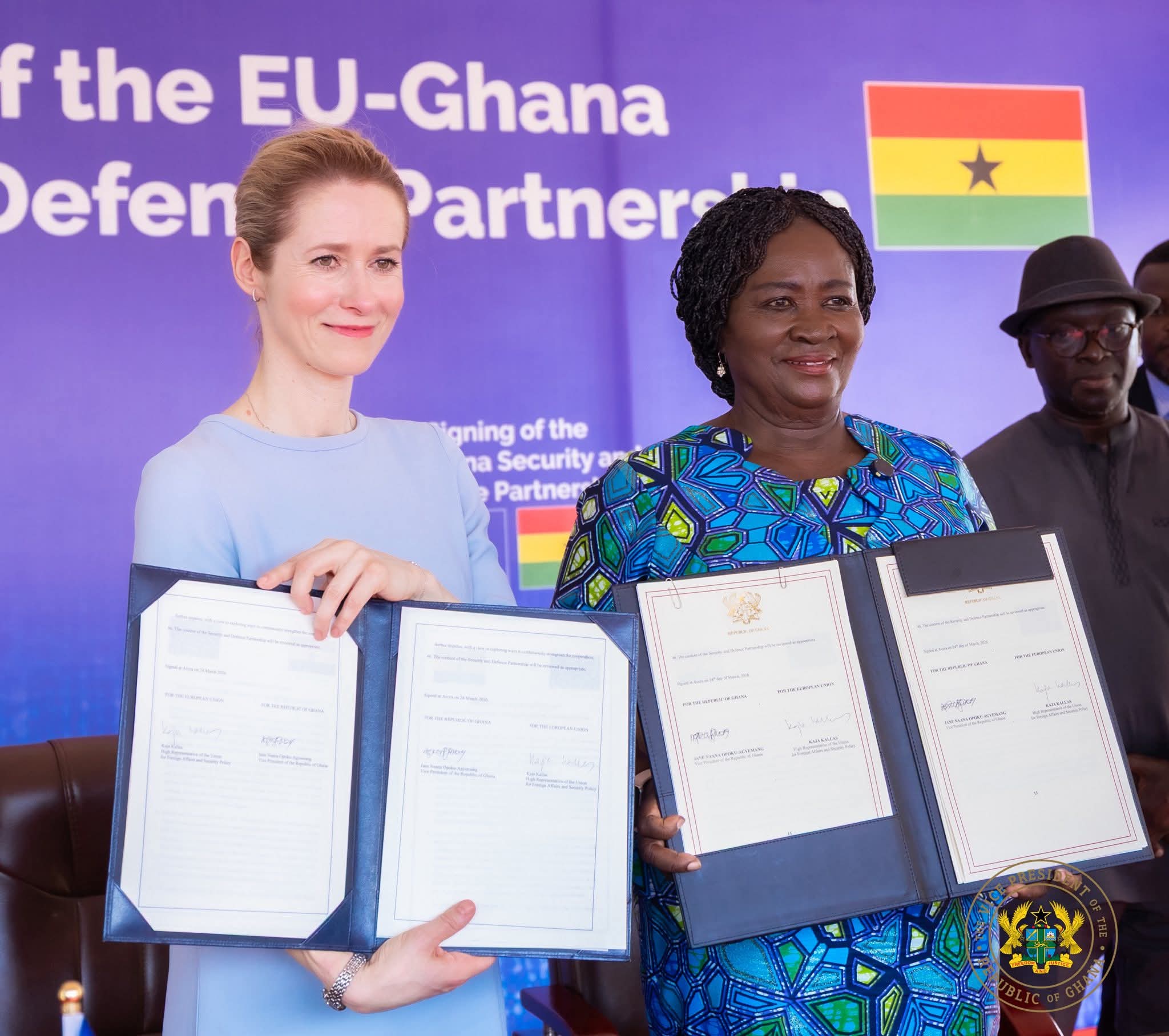 Ghana Signs Security and Defence Partnership with EU