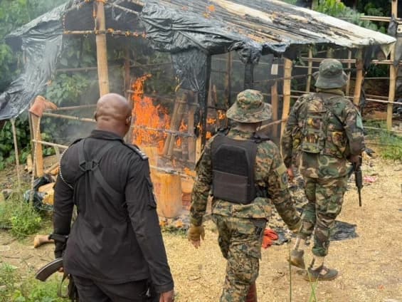 Illegal Mining Crackdown: NAIMOS Makes 237 Arrests Across Ghana